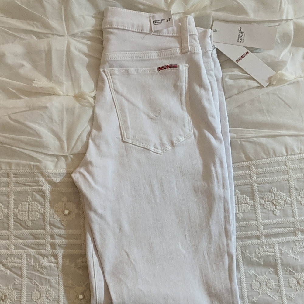 Hudson Midrise Crop Natalie Jeans